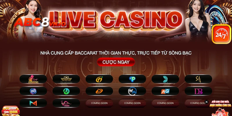 4 bước tham gia casino ABC8