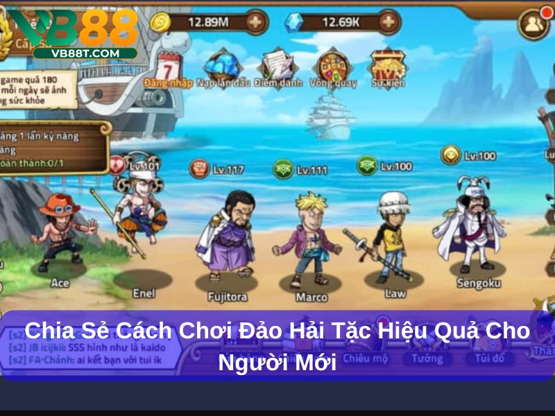 Chia sẻ cách chơi Đảo hải tặc hiệu quả cho người mới