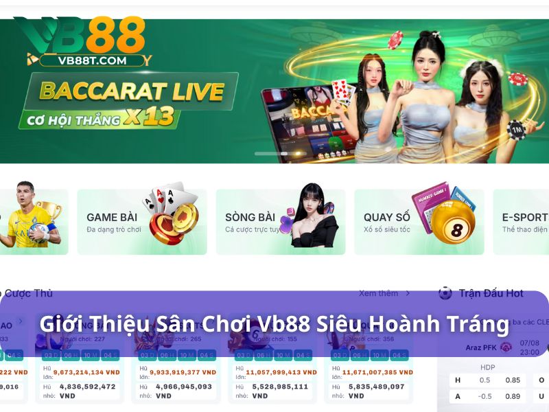 VB88 - Giải Trí Siêu Đỉnh Nhận Quà Siêu To Siêu Khủng Vb88 là sân chơi đình đám đến từ Châu Âu