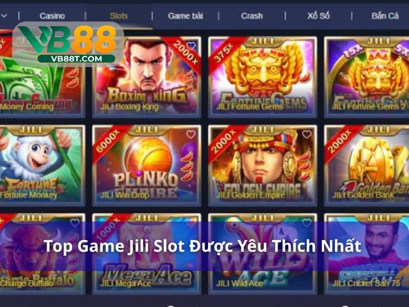 Jili Slot - Khám Phá Trò Chơi Nổ Hũ Dẫn Đầu Thời Đại Jili slot cung cấp kho game nổ hũ hấp dẫn