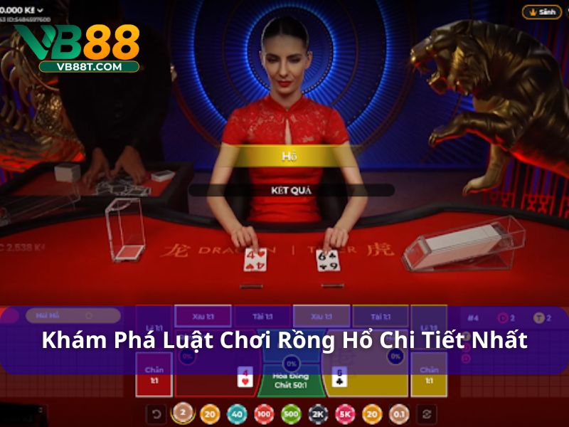 Luật chơi game bài rồng hổ
