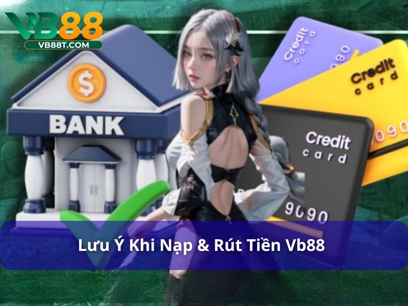 Lưu ý khi nạp & rút tiền Vb88 an toàn