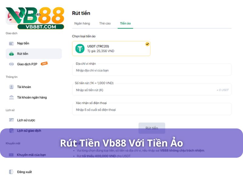 VB88 - Giải Trí Siêu Đỉnh Nhận Quà Siêu To Siêu Khủng Rút tiền Vb88 với tiền ảo